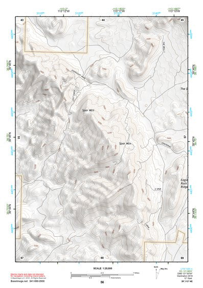 39113NE Page 56 Fish Springs Topo Preview 1