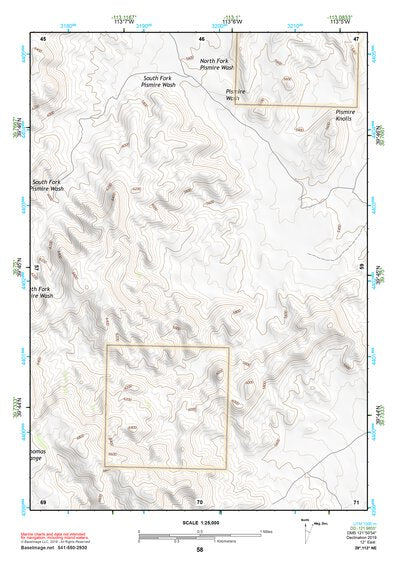 39113NE Page 58 Fish Springs Topo Preview 1