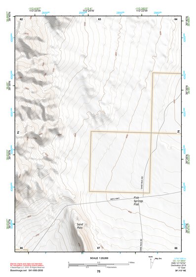 39113NE Page 75 Fish Springs Topo Preview 1