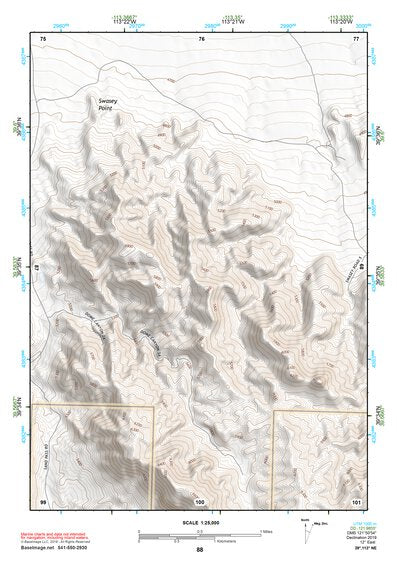 39113NE Page 88 Fish Springs Topo Preview 1