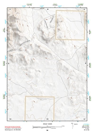 39113NE Page 94 Fish Springs Topo Preview 1