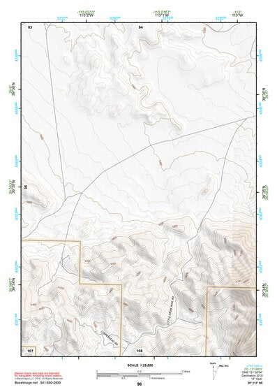 39113NE Page 96 Fish Springs Topo Preview 1