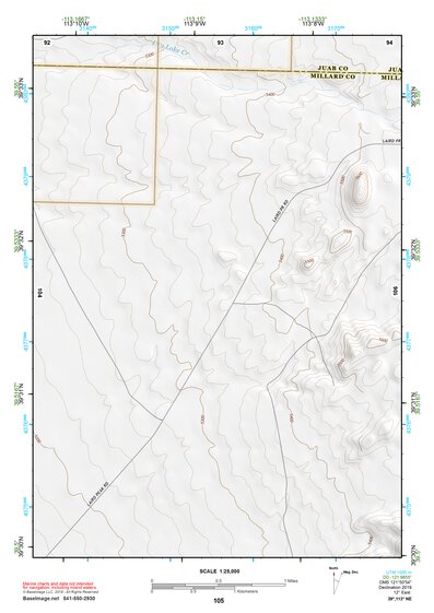 39113NE Page 105 Fish Springs Topo Preview 1