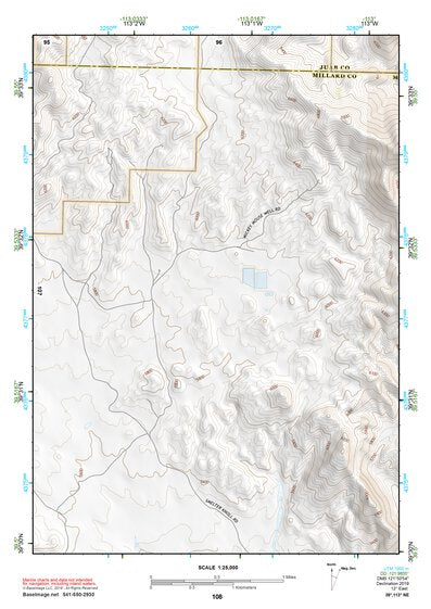 39113NE Page 108 Fish Springs Topo Preview 1