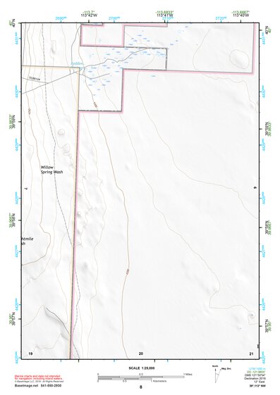 39113NW Page 8 Fish Springs Topo Preview 1