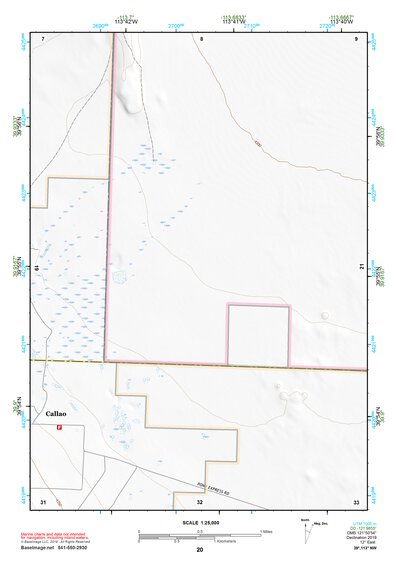 39113NW Page 20 Fish Springs Topo Preview 1