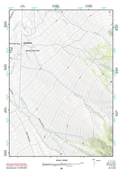 39113NW Page 25 Fish Springs Topo Preview 1