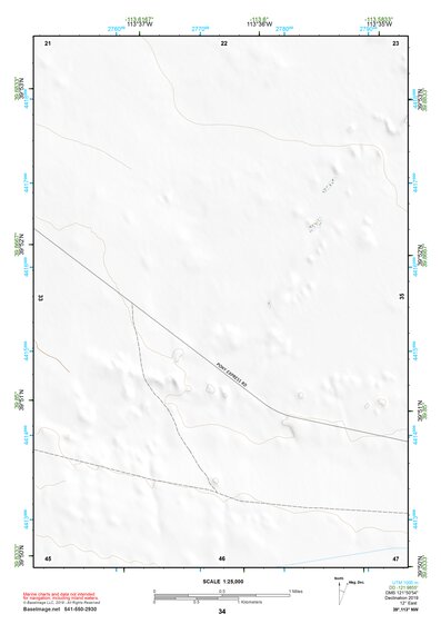 39113NW Page 34 Fish Springs Topo Preview 1