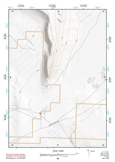 39113NW Page 55 Fish Springs Topo Preview 1