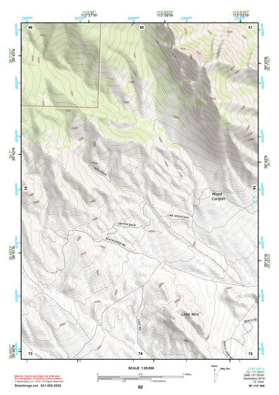 39113NW Page 62 Fish Springs Topo Preview 1