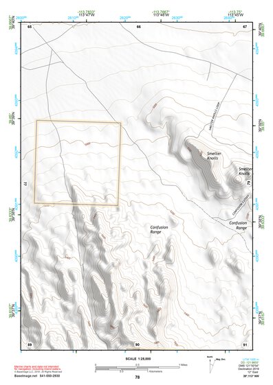 39113NW Page 78 Fish Springs Topo Preview 1