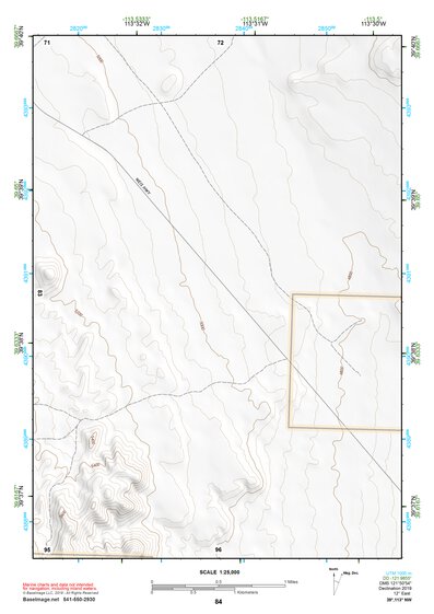 39113NW Page 84 Fish Springs Topo Preview 1