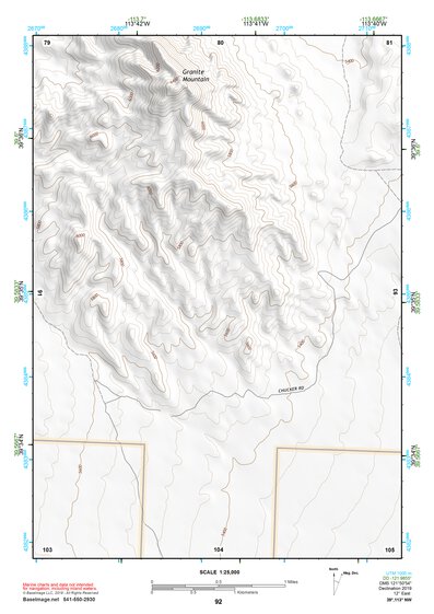 39113NW Page 92 Fish Springs Topo Preview 1