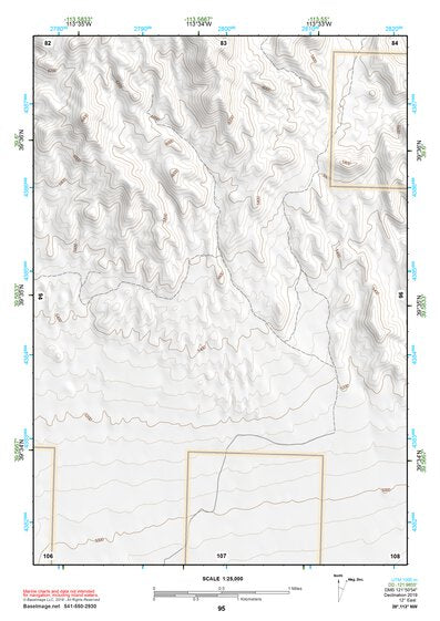 39113NW Page 95 Fish Springs Topo Preview 1