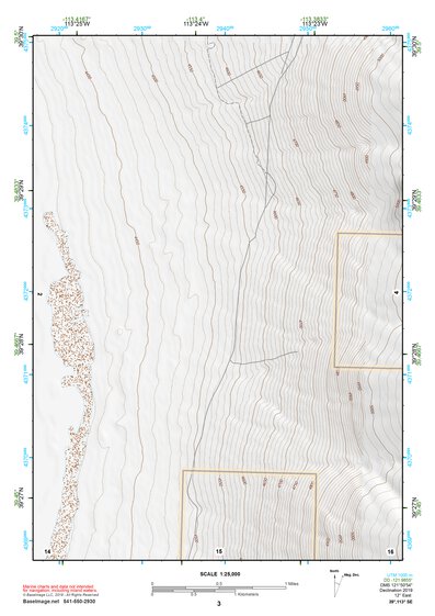 39113SE Page 3 Tule Valley Topo Preview 1