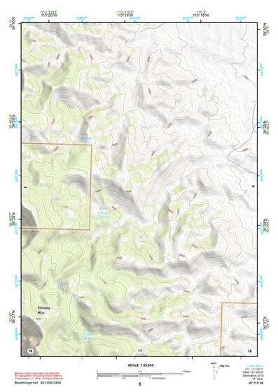 39113SE Page 5 Tule Valley Topo Preview 1