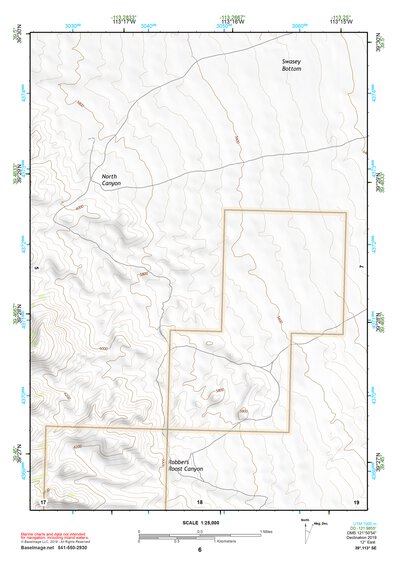 39113SE Page 6 Tule Valley Topo Preview 1