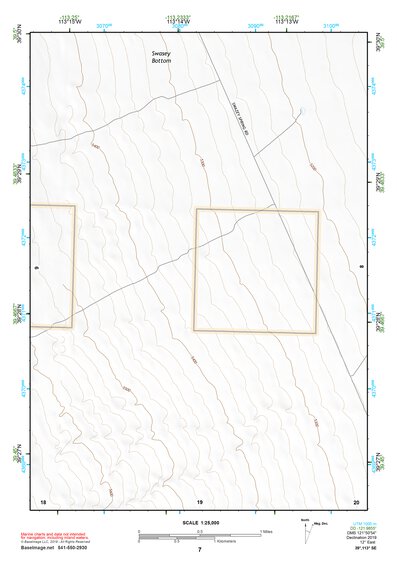 39113SE Page 7 Tule Valley Topo Preview 1