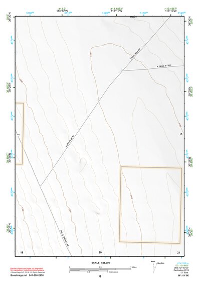 39113SE Page 8 Tule Valley Topo Preview 1