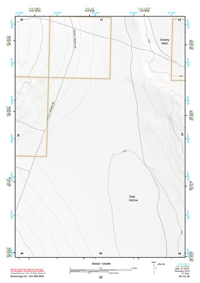 39113SE Page 33 Tule Valley Topo Preview 1