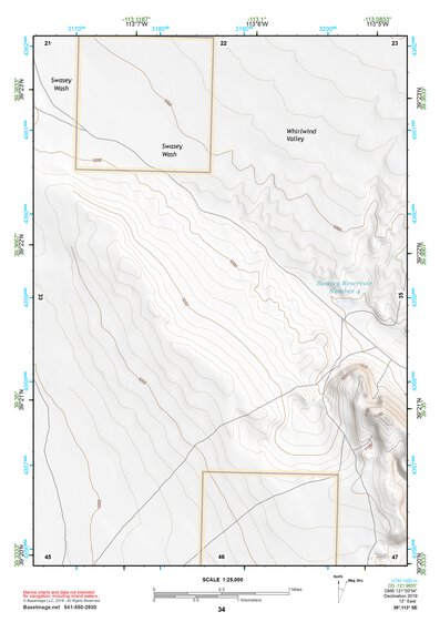 39113SE Page 34 Tule Valley Topo Preview 1