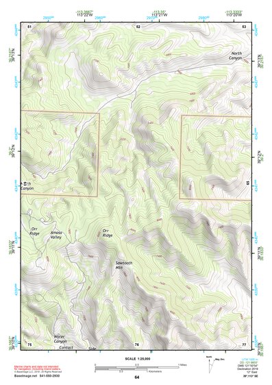 39113SE Page 64 Tule Valley Topo Preview 1