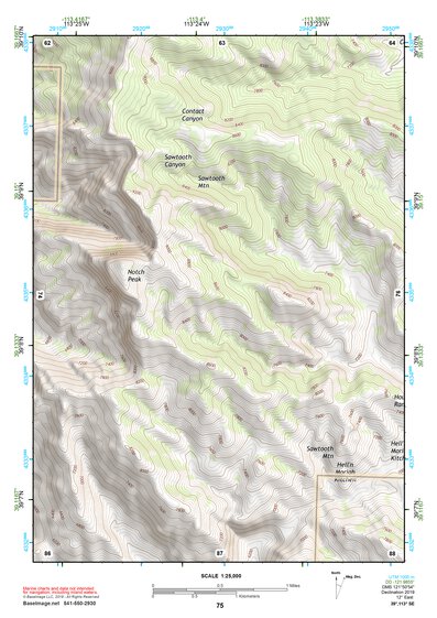 39113SE Page 75 Tule Valley Topo Preview 1