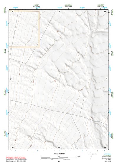 39113SE Page 80 Tule Valley Topo Preview 1