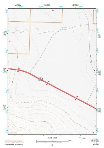 39113SE Page 85 Tule Valley Topo Preview 1