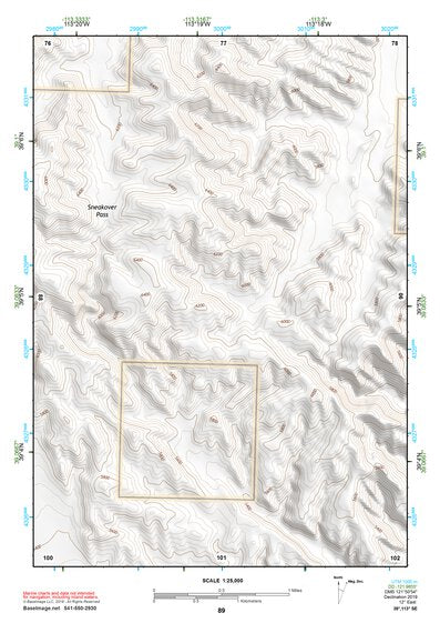 39113SE Page 89 Tule Valley Topo Preview 1