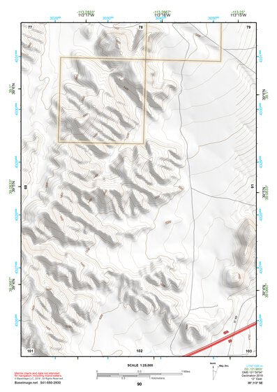 39113SE Page 90 Tule Valley Topo Preview 1