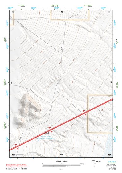 39113SE Page 91 Tule Valley Topo Preview 1