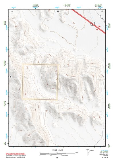 39113SE Page 98 Tule Valley Topo Preview 1