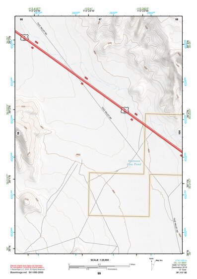 39113SE Page 99 Tule Valley Topo Preview 1