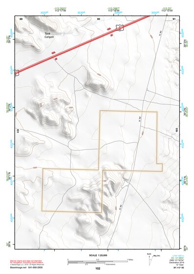 39113SE Page 102 Tule Valley Topo Preview 1