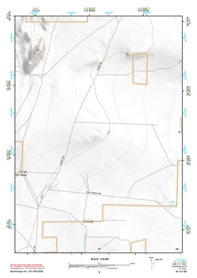 39113SW Page 1 Tule Valley Topo Preview 1