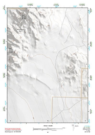 39113SW Page 4 Tule Valley Topo Preview 1
