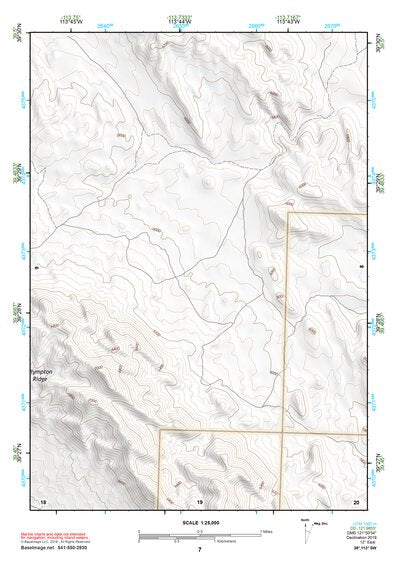39113SW Page 7 Tule Valley Topo Preview 1