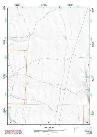 39113SW Page 9 Tule Valley Topo Preview 1