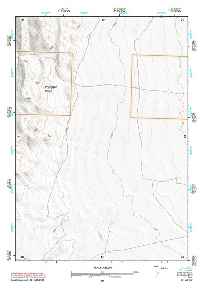 39113SW Page 32 Tule Valley Topo Preview 1