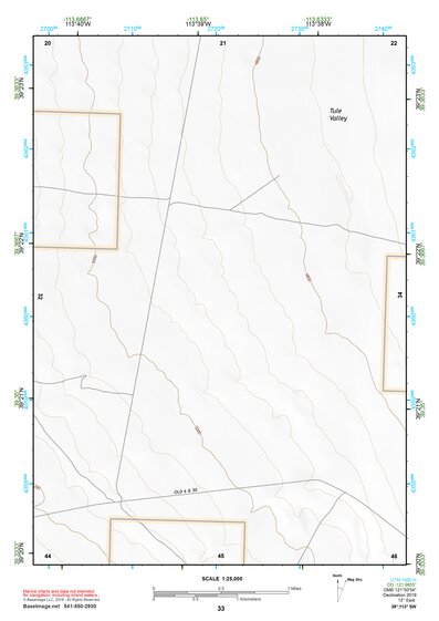 39113SW Page 33 Tule Valley Topo Preview 1