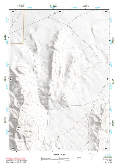 39113SW Page 53 Tule Valley Topo Preview 1