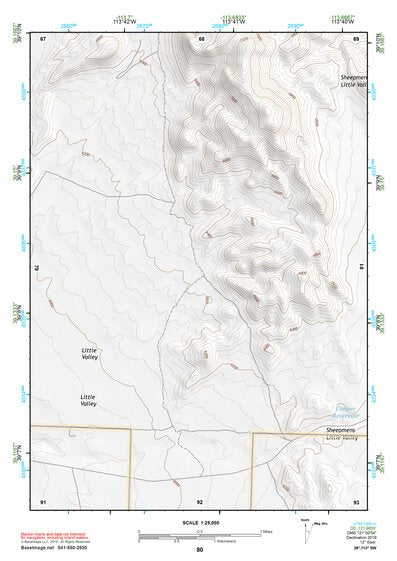 39113SW Page 80 Tule Valley Topo Preview 1