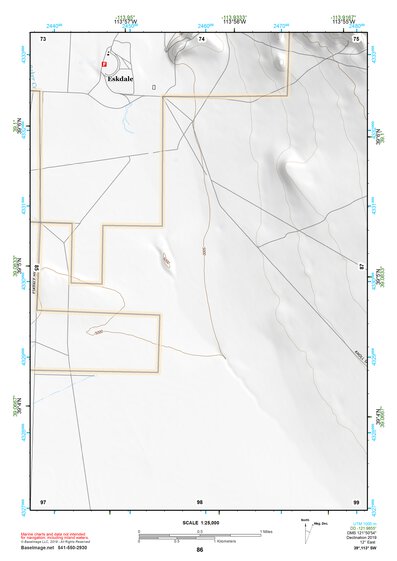 39113SW Page 86 Tule Valley Topo Preview 1