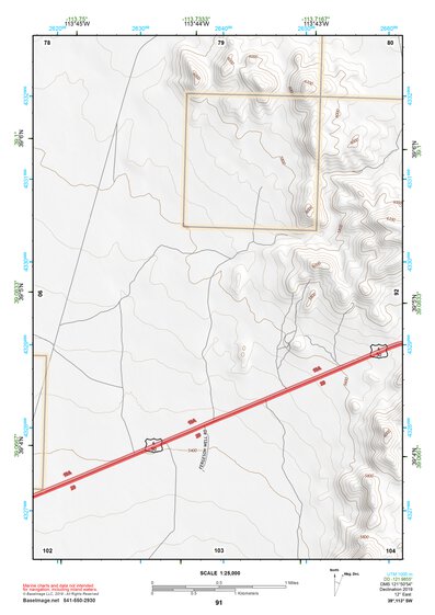 39113SW Page 91 Tule Valley Topo Preview 1