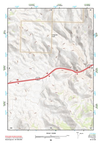 39113SW Page 94 Tule Valley Topo Preview 1