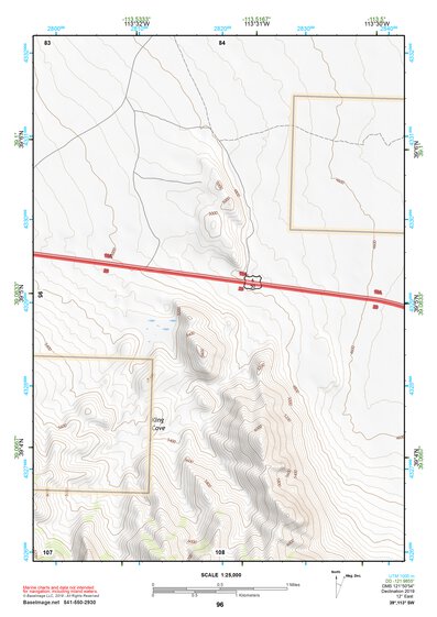 39113SW Page 96 Tule Valley Topo Preview 1