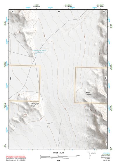 39113SW Page 104 Tule Valley Topo Preview 1
