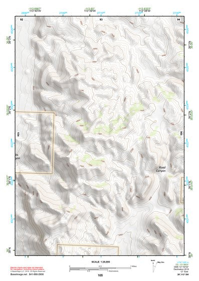 39113SW Page 105 Tule Valley Topo Preview 1