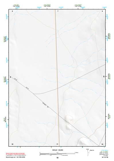 39114NE Page 19 Kern Mountains Topo Preview 1